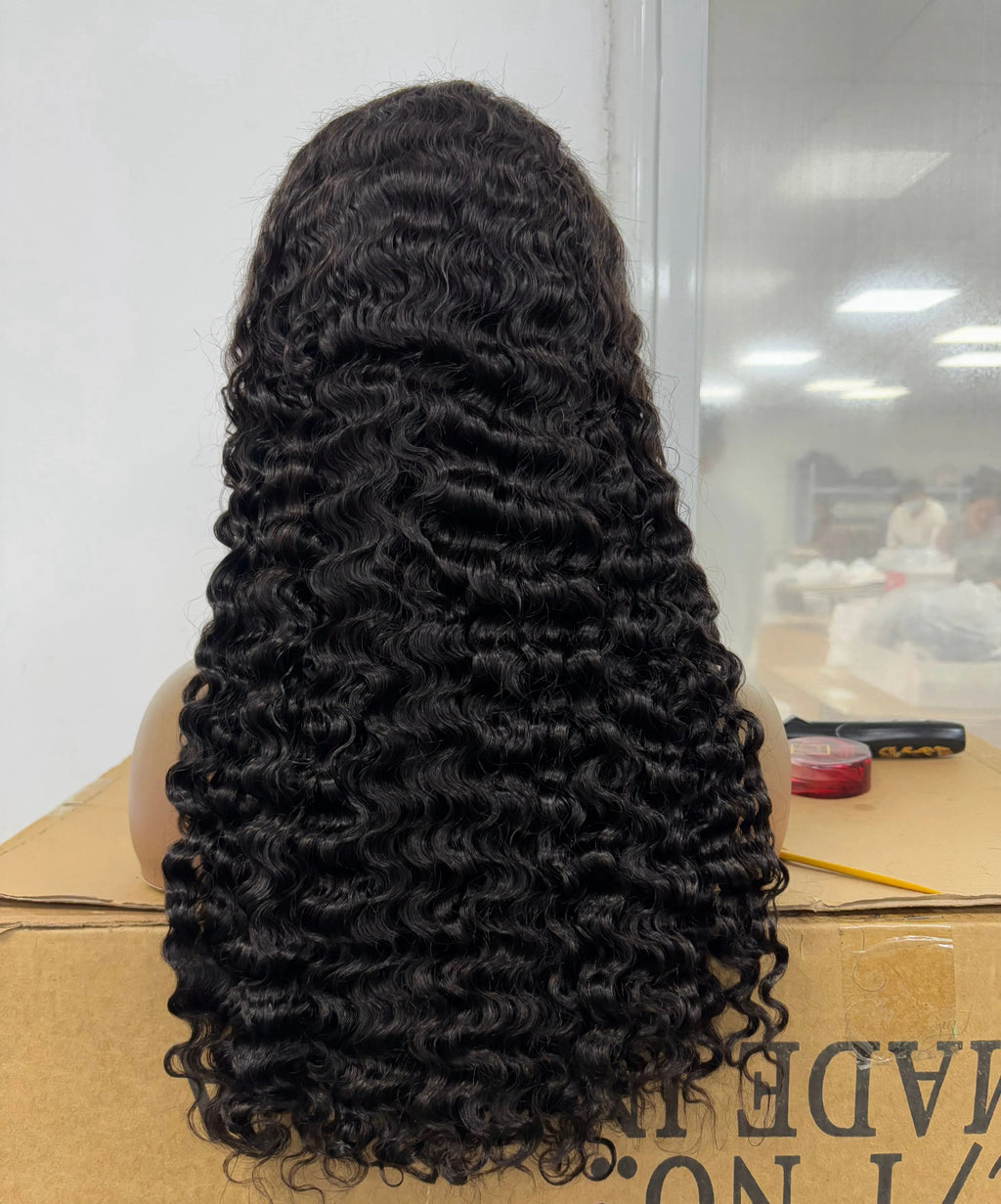 Real HD Lace Wigs Burmese Curly Hair 250% Density