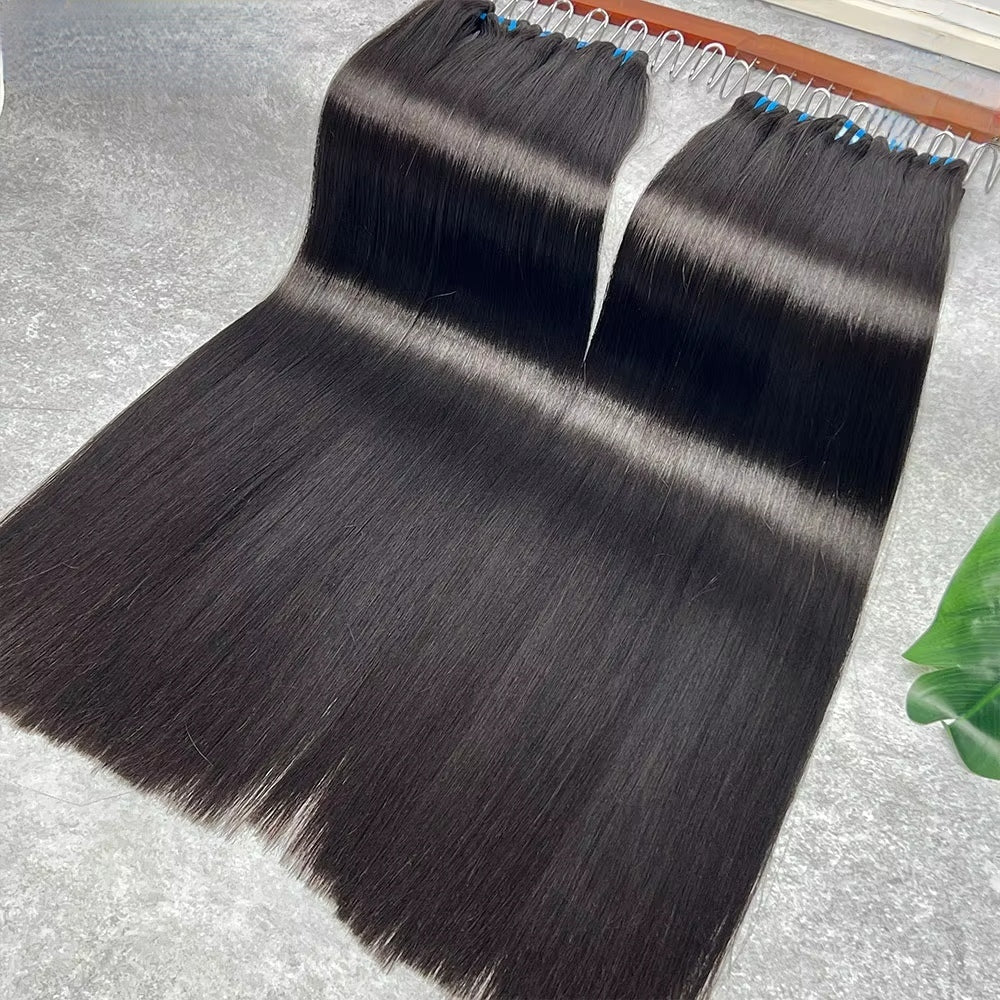 Straight Raw Vietnamese Human Hair Bundles